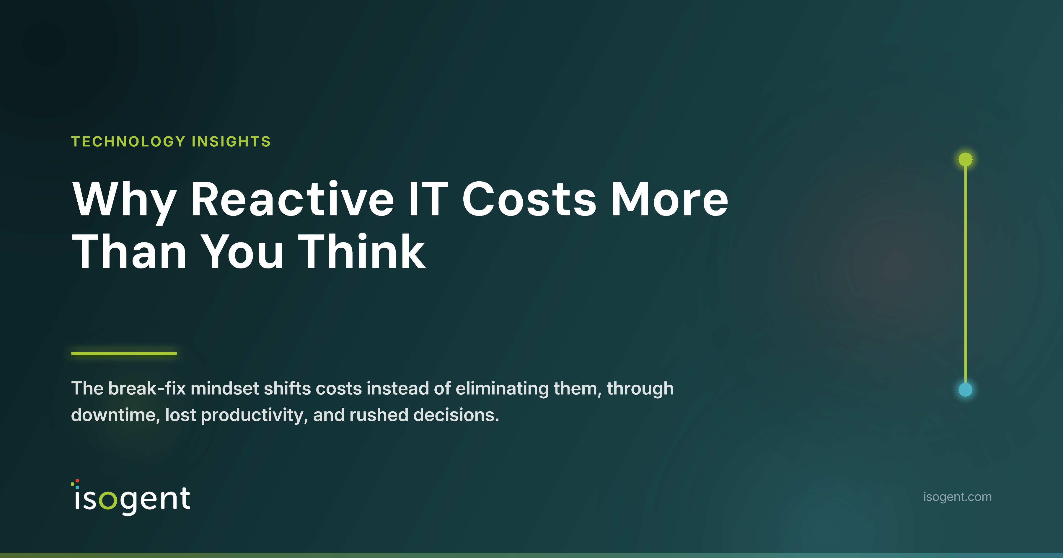 Why Reactive IT Costs More Than You Think
